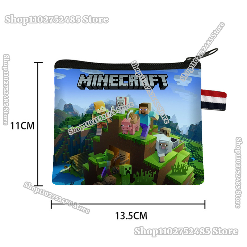 Pixels Block Coin Purse Miner  - Art Craft Bag recension och pris