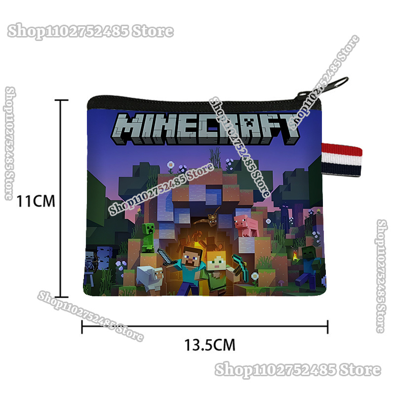 Pixels Block Coin Purse Miner  - Art Craft Bag recension och pris