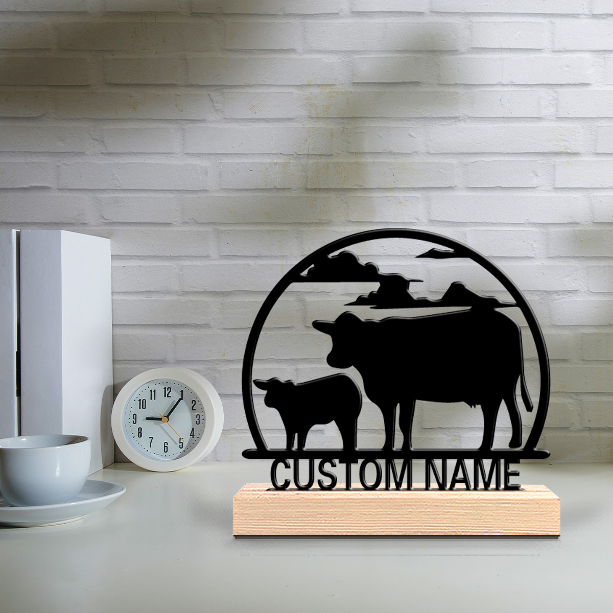 1pc Fashion Cow Customizable N - Art Craft Usa recension och pris
