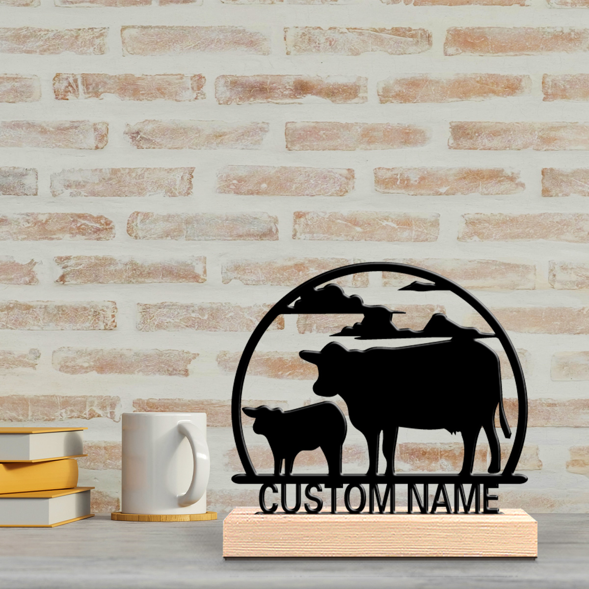 1pc Fashion Cow Customizable N - Art Craft Usa recension och pris