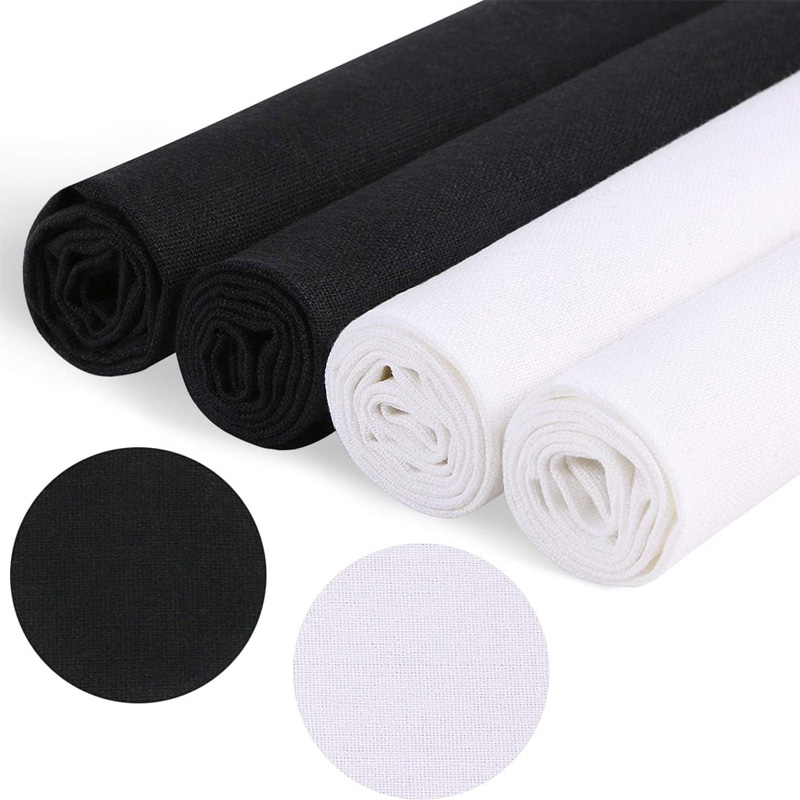 4 Pieces of Linen Fabric, Soli - Art Craft Table recension och pris