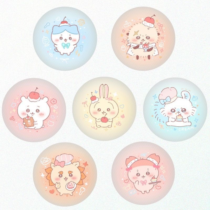 Badge Hachiware Usagi Momonga  - Art Craft Bag recension och pris