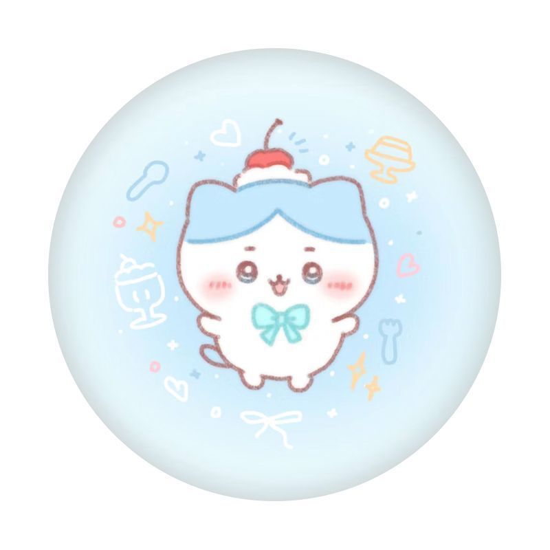 Badge Hachiware Usagi Momonga  - Art Craft Bag recension och pris