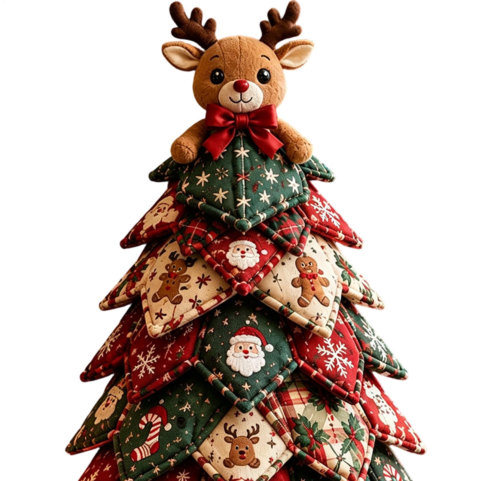 Christmas Quilted Fabric Tree  - Art Craft Table recension och pris
