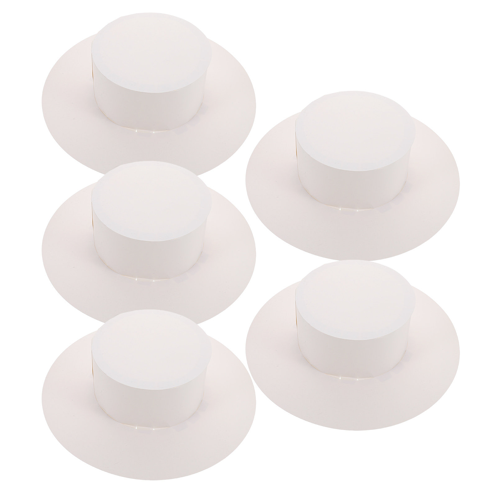 5Pcs DIY Paintable Paper Sun H - Art Craft Hat recension och pris
