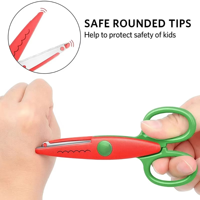 Wave Pattern Decorative Scisso - Art And Craft Zig Zag Scissors recension och pris