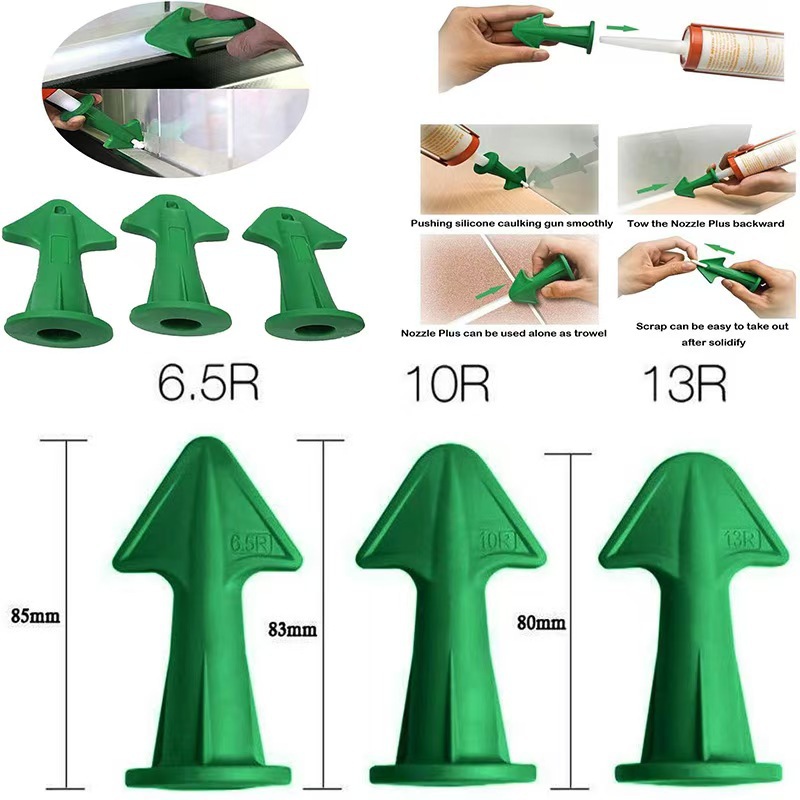 3Pcs Caulk Nozzle Applicator S - Mosaic Tile Supply recension och pris