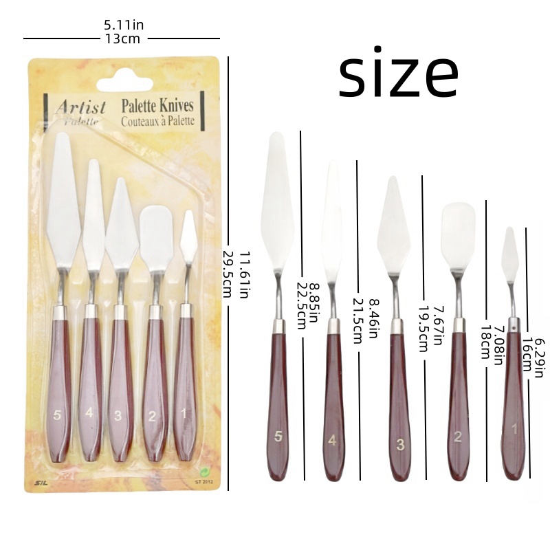 Art Supplies Gouache Paint Pal - Painting Knife Palette recension och pris