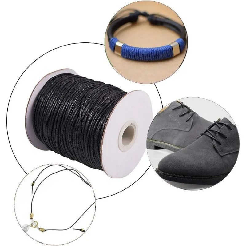 1Roll 100 Yards Waxed Cord Cot - Macrame Cord Cotton recension och pris