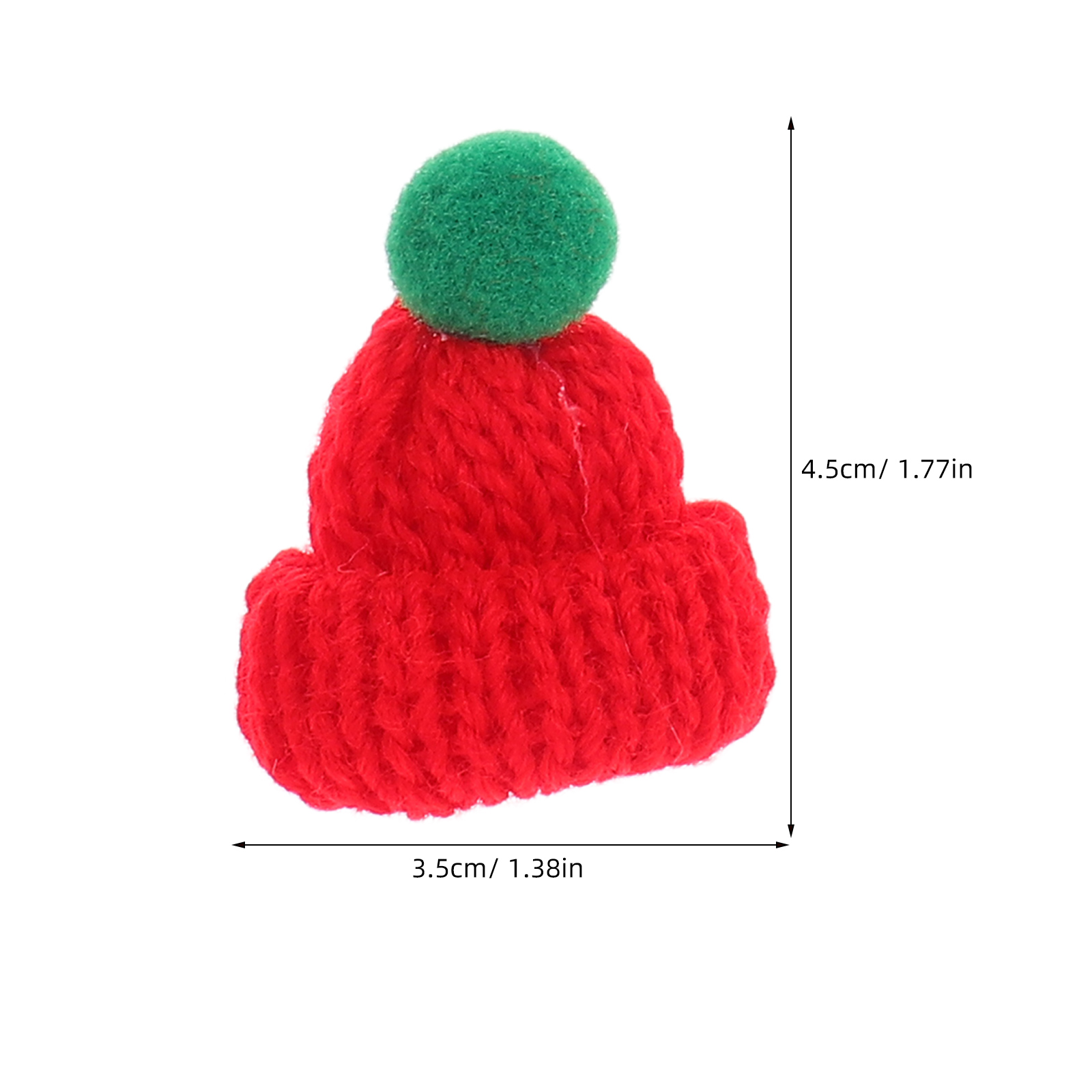 60Pcs Mini Knit Hats for Craft - Art Craft Yarn recension och pris